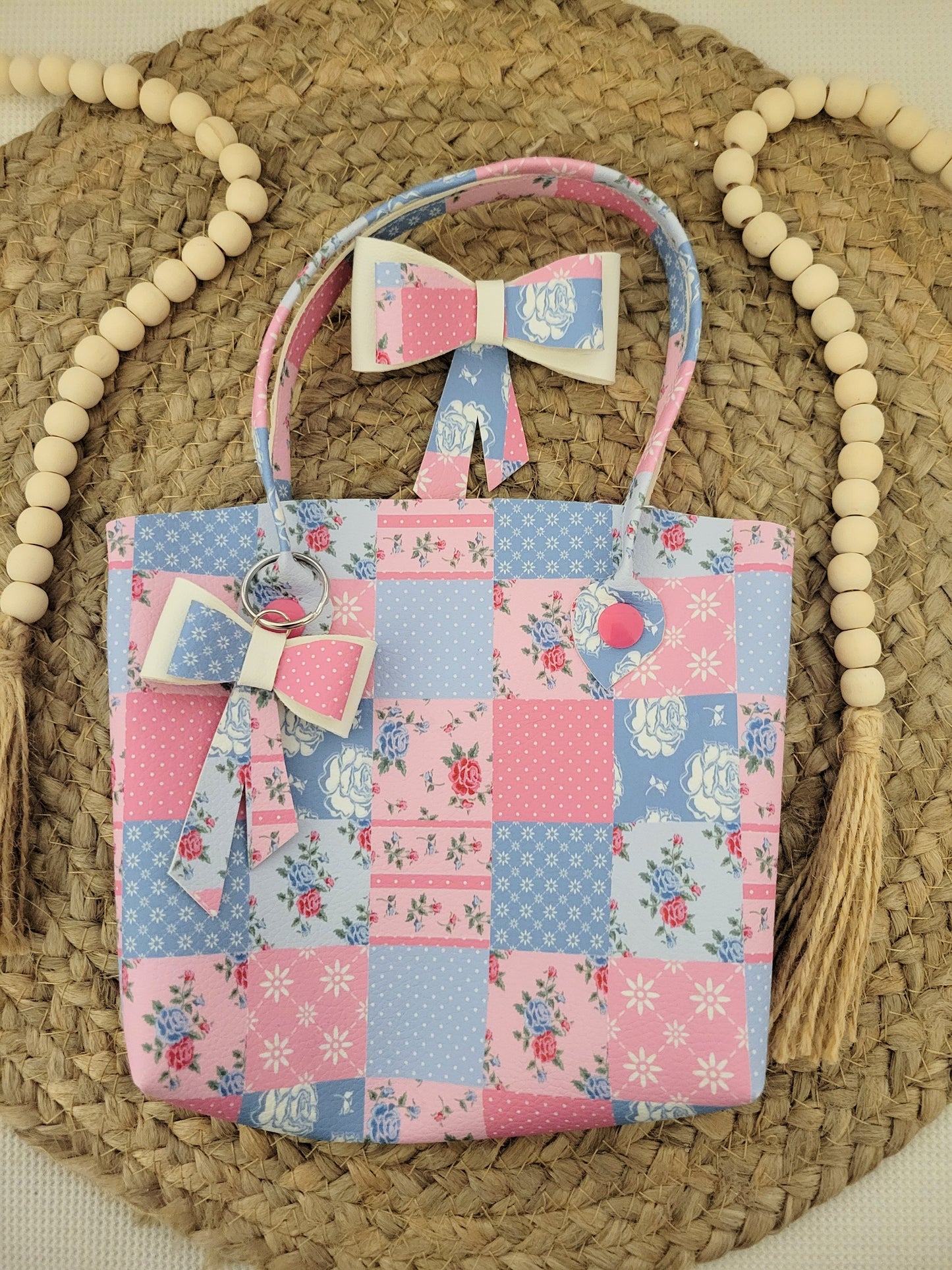 Primrose Pink/Blue purse (Reg)